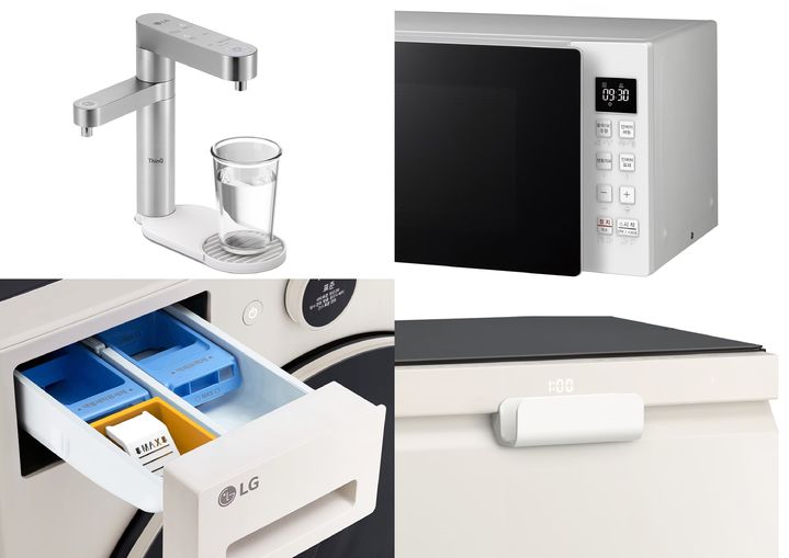 [서울=뉴시스] LG전자가 7일 성별∙나이∙장애 유무와 상관없이 모든 고객이 가전을 편리하게 사용하도록 자체 개발한 보조 액세서리 ‘LG 컴포트 키트’의 신규 라인업 4종을 공개했다. (사진=LG전자 제공) 2025.12.7. photo@newsis.com *재판매 및 DB 금지