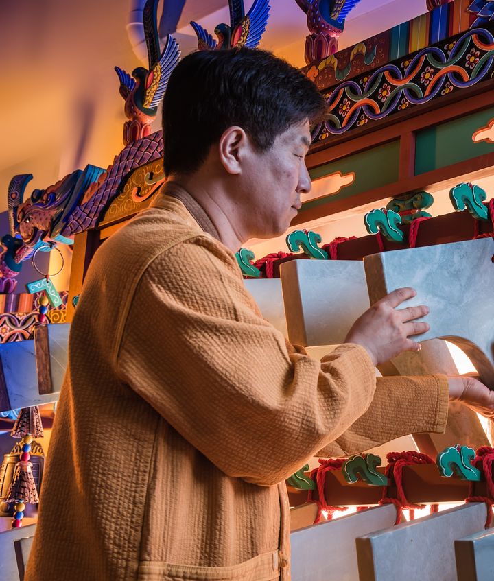 [서울=뉴시스] 악기장 보유자 인정 예고된 김종민 (사진=국가유산청 제공) 2025.12.08. photo@newsis.com  *재판매 및 DB 금지