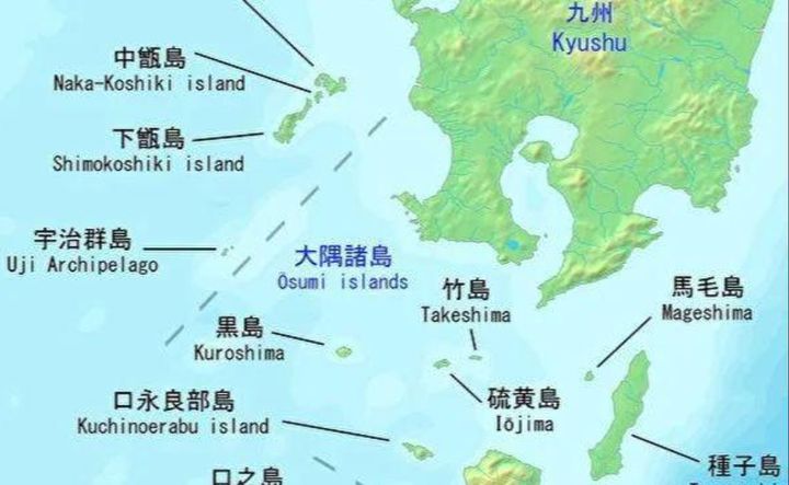 [서울=뉴시스] 일본 규슈 남쪽 마게시마섬의 위치. (출처: 바이두) 2025.12.08. *재판매 및 DB 금지