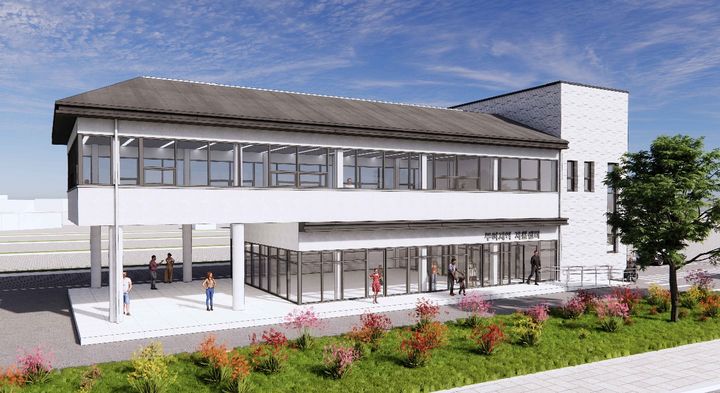 [부여=뉴시스] 부여지역자활센터 조감도 *재판매 및 DB 금지