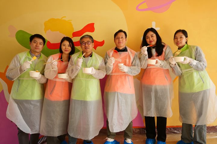 미래에셋증권, 과학기술인공제회와 벽화 봉사활동 - 뉴스 썸네일 이미지