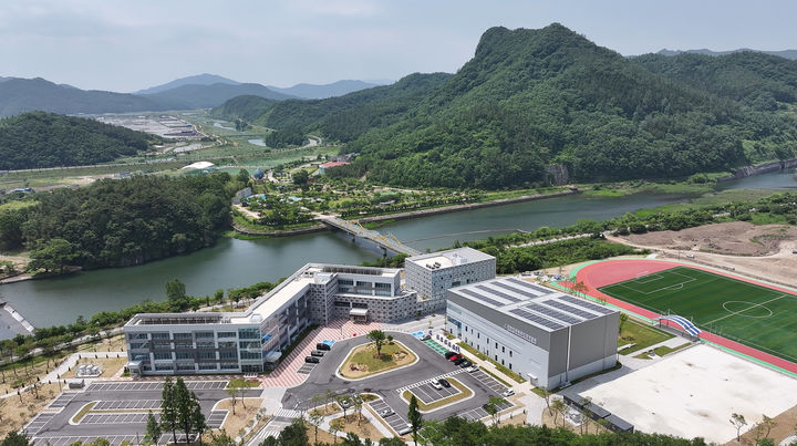 [서울=뉴시스] 11일 전남 장흥에서 개원하는 대한민국체육인재개발원. (사진 = 대한체육회 제공) *재판매 및 DB 금지