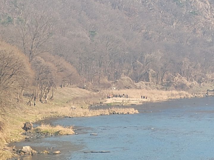 영동군 양산면 변사체 수습현장(사진=영동소방서 제공) *재판매 및 DB 금지