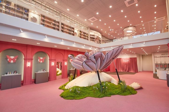 [서울=뉴시스] 에이피알 메디큐브 성수 내부 전경. (사진=에이피알 제공) *재판매 및 DB 금지