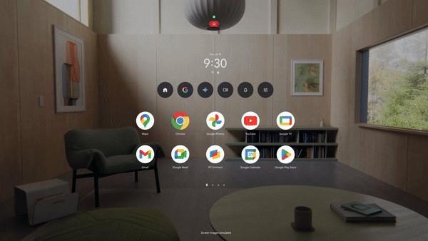 [서울=뉴시스] 구글은 8일(현지 시간) 온라인 쇼케이스 '안드로이드 쇼: XR 에디션'을 열고 구글 XR 플랫폼 '안드로이드 XR' 새 기능을 공개했다. 영상은 'PC 커넥트' (영상=구글) *재판매 및 DB 금지