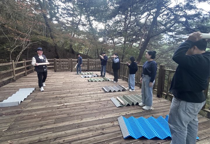 '평창 치유의 숲' 프로그램. *재판매 및 DB 금지