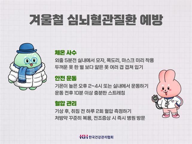 [대구=뉴시스] 겨울철 심뇌혈관질환 예방법. (사진=건협 대구지부 제공) 2025.12.09. photo@newsis.com *재판매 및 DB 금지