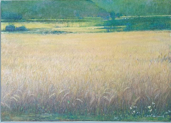 [대전=뉴시스]문일영 작가의 '보리' 작품. 2025. 12. 09 photo@newsis.com *재판매 및 DB 금지