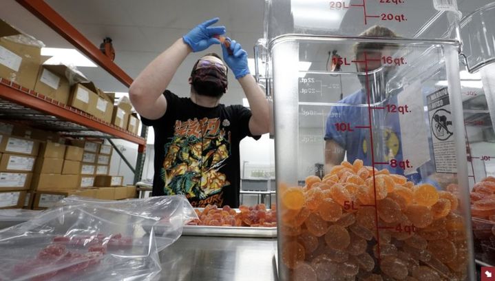 [서울=뉴시스]대마 성분 함유 젤리. (사진출처: 워싱턴타임스 캡처)2025.12.09.