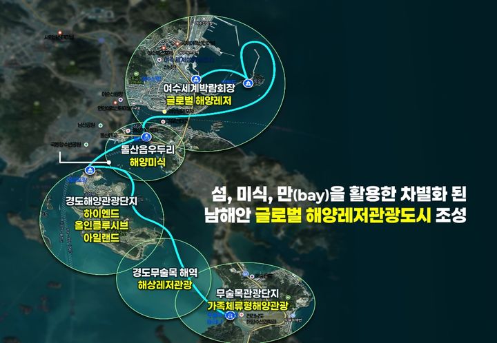 [무안=뉴시스] 복합해양레저관광도시 조성사업 구상도. (구상도 = 전남도 제공). 2025.12.09. photo@newsis.com *재판매 및 DB 금지