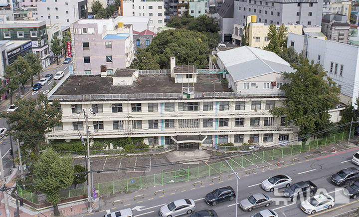 [광주=뉴시스] 5·18 사적지 '옛 광주적십자병원'. (사진=뉴시스 DB). photo@newsis.com *재판매 및 DB 금지