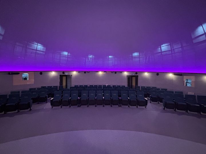 [구미=뉴시스] 돔 영상관 내부. (사진=구미시 제공) 2025.12.10 photo@newsis.com *재판매 및 DB 금지