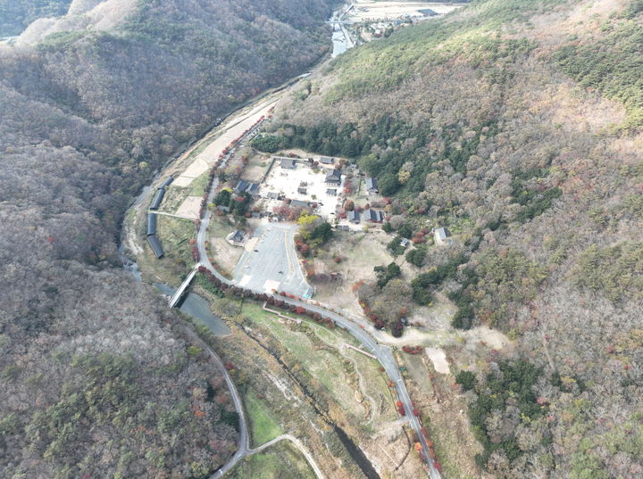 [장흥=뉴시스] 전남 장흥군 보림사 일원 전경. (사진=전남도 제공) 2025.12.10. photo@newsis.com *재판매 및 DB 금지