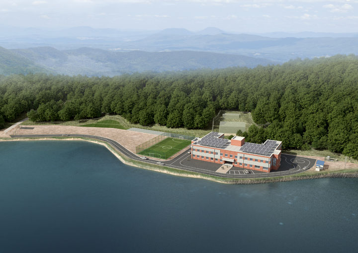 [고성=뉴시스] 육군 22사단 초도중대 이전 사업 조감도. (사진=고성군 제공) 2025.12.10. photo@newsis.com *재판매 및 DB 금지