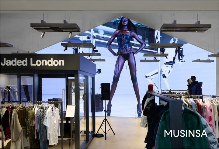 [서울=뉴시스] 제이디드 런던 팝업 현장. (사진=무신사 제공)  *재판매 및 DB 금지