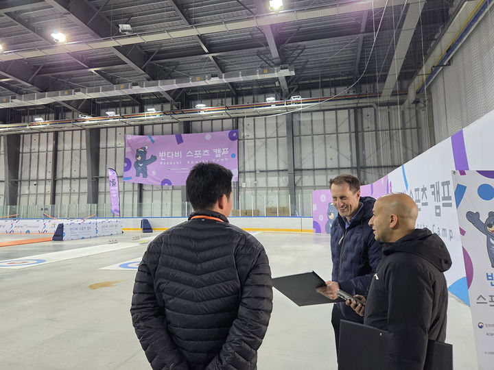 [서울=뉴시스] 국제탁구연맹(ITTF) 2026 강릉세계마스터즈 앞두고 1차 현장 답사 실시. (사진=대한탁구협회 제공) *재판매 및 DB 금지