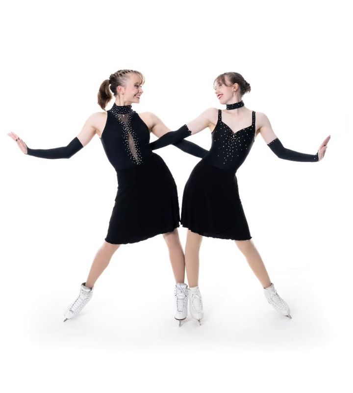 [서울=뉴시스] 핀란드 최초의 피겨스케이팅 아이스댄스 동성 조인 엠마 알토-밀리에 콜링 조. (사진 = 엠마 알토 인스타그램 캡처) *재판매 및 DB 금지