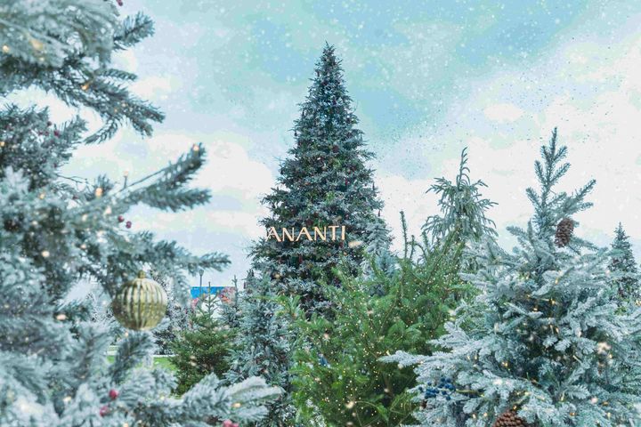 [서울=뉴시스] 빌라쥬 드 아난티 크리스마스 연출.(사진=아난티 제공) *재판매 및 DB 금지