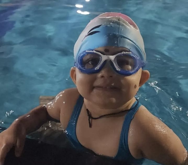 [뉴시스] '인도 기록서(India Book of Records)' 최연소 완주자로 기록된 베다 파레시 사르파레. (사진='veda_sarfare_official' 인스타그램 캡처) *재판매 및 DB 금지