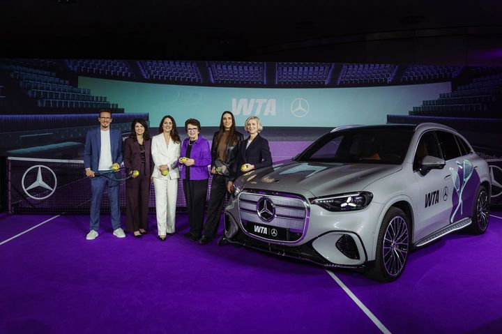 [서울=뉴시스] WTA 투어와 메르세데스 벤츠의 파트너십 계약. (사진=WTA 투어 홈페이지 캡처) *재판매 및 DB 금지