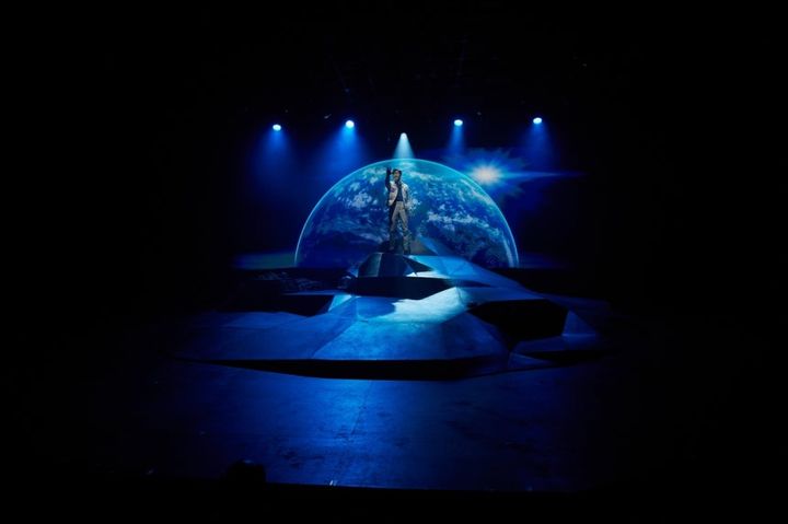 뮤지컬 '비하인드 더 문' 공연 사진. 컴퍼니연작 제공 *재판매 및 DB 금지