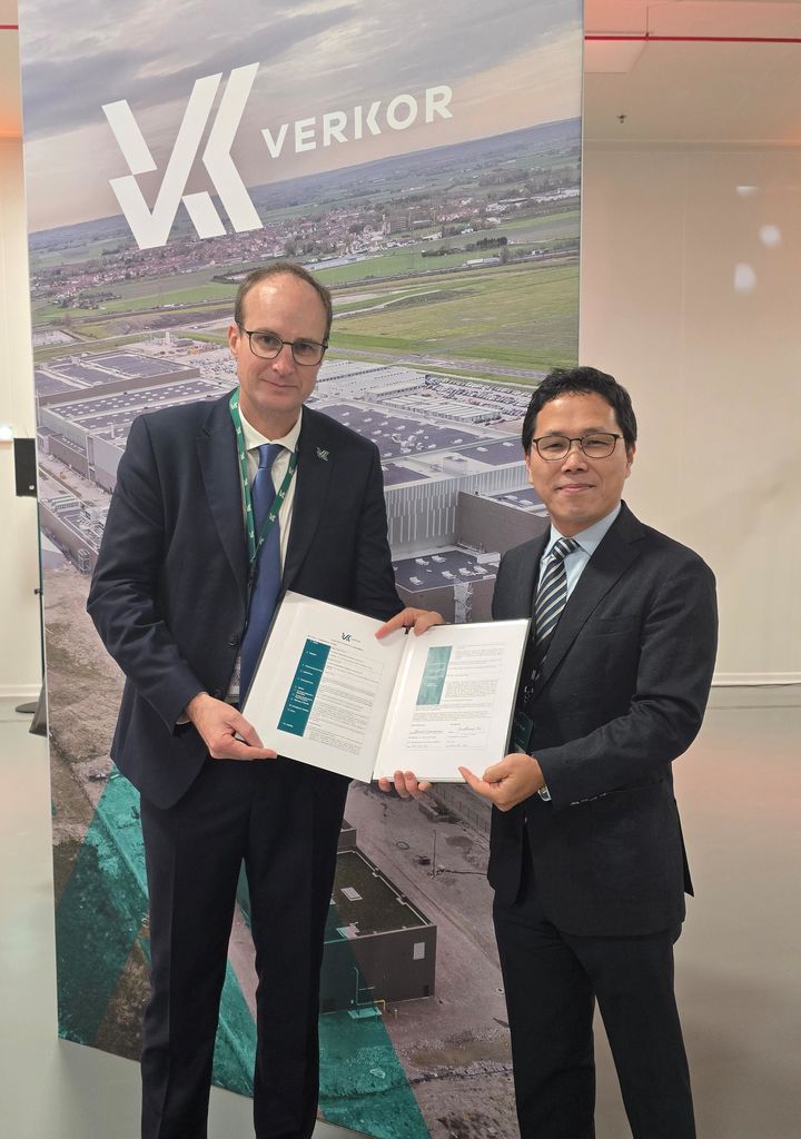 엔켐, 프랑스 베르코 기가팩토리 오프닝 행사 참석