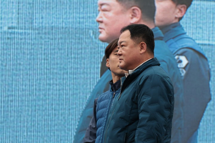 [서울=뉴시스] 육상 삼척시청의 김완기 감독. (사진=대한육상연맹 제공) *재판매 및 DB 금지