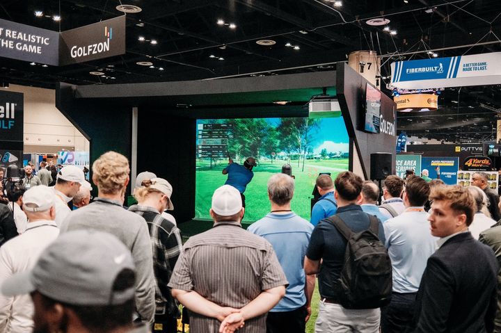 [서울=뉴시스] 2025 미국프로골프(PGA)쇼 골프존 내부 모습. (사진=골프존 제공) 2025.12.13. photo@newsis.com *재판매 및 DB 금지