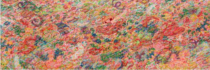 Untitled, 200 x 600 cm, Acrylic on canvas, 2025 *재판매 및 DB 금지