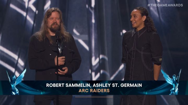 [서울=뉴시스] 넥슨 자회사 엠바크 스튜디오가 개발한 신작 '아크 레이더스'가 글로벌 시상식 '더 게임 어워드'에서 최고의 멀티플레이어 게임 부문을 수상했다. (사진=넥슨 제공) *재판매 및 DB 금지