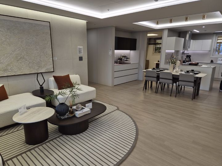 [서울=뉴시스] 정진형 기자 = 서울 강남구 자이갤러리에 마련된 역삼센트럴자이 견본주택. 2025.12.12. formation@newsis.com *재판매 및 DB 금지