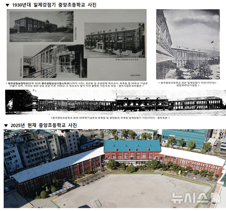 [광주=뉴시스] 광주시, 중앙초등학교 국가문화유산 등록 추진. (사진=광주시청 제공). photo@newsis.com