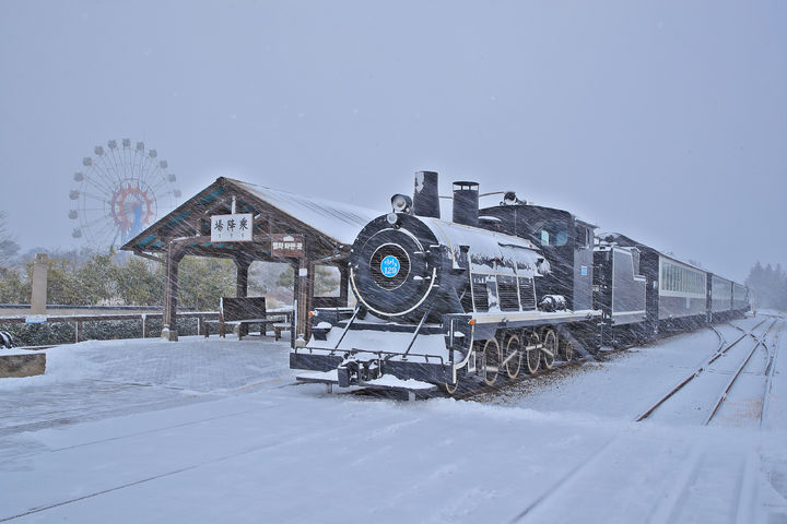 [곡성=뉴시스] 전남 곡성군 섬진강기차마을 증기기관차. (사진=곡성군청 제공·뉴시스 DB). photo@newsis.com *재판매 및 DB 금지