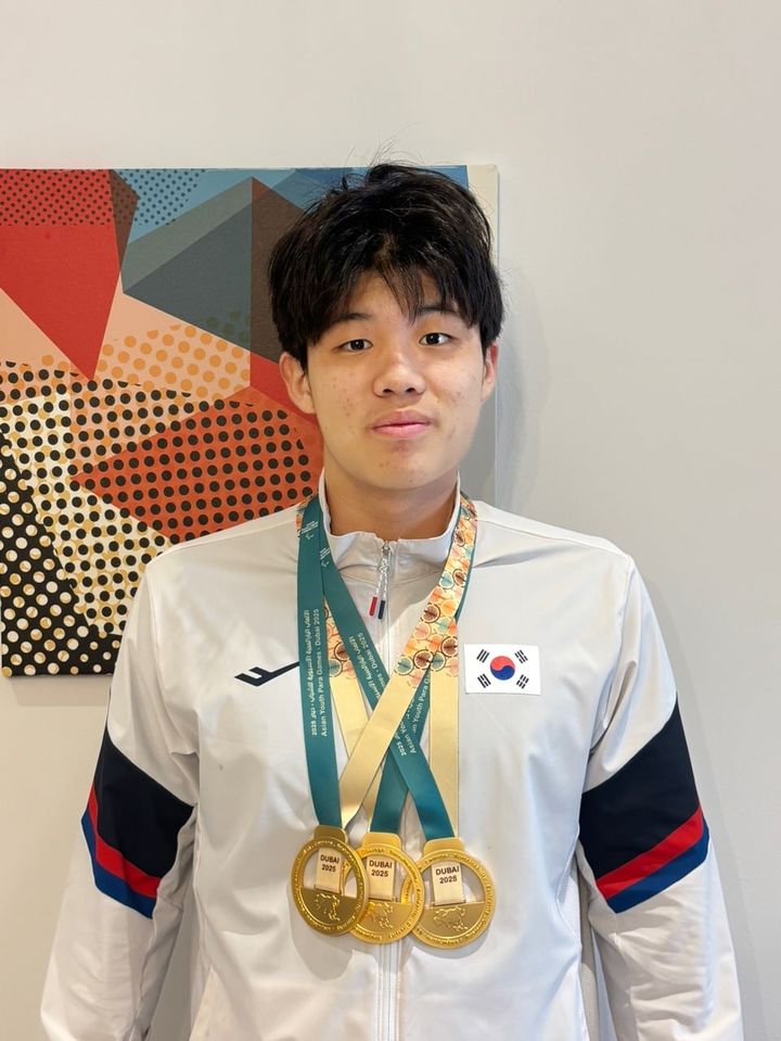 [서울=뉴시스] 수영 김재훈. (사진=대한장애인체육회 제공) *재판매 및 DB 금지