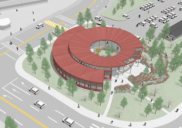 [진주=뉴시스]진주시 차량등록사업소 조감도.(사진=진주시 제공).2025.12.14.photo@newsis.com *재판매 및 DB 금지