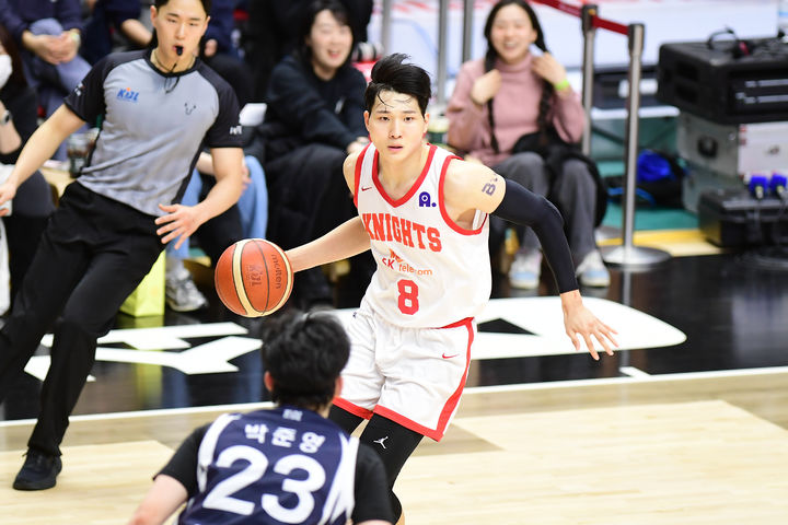 [서울=뉴시스] 프로농구 서울 SK 안영준. (사진=KBL 제공) 