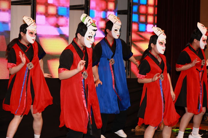 [예천=뉴시스] 예천군 청소년수련관에서 14일 '2025 애이요청단 발표회'가 열리고 있다. (사진=예천군 제공) 2025.12.15. photo@newsis.com *재판매 및 DB 금지