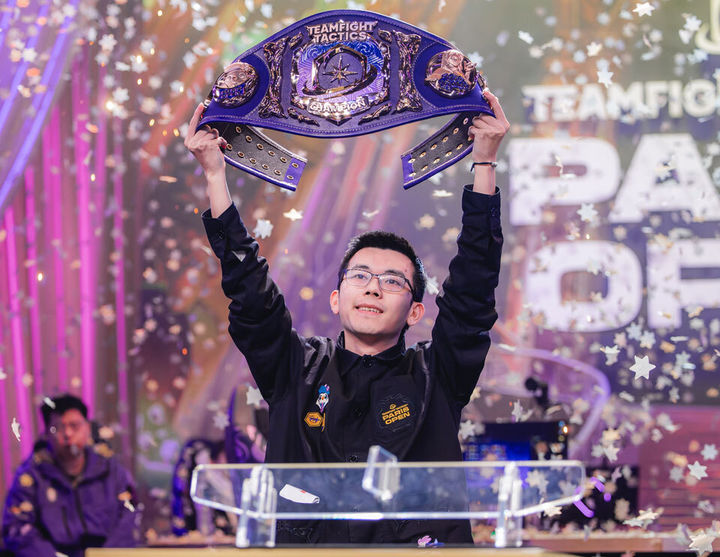 [서울=뉴시스] TFT 파리 오픈 우승자 '후안미에(Huanmie)' 선수. (사진=라이엇게임즈 제공) *재판매 및 DB 금지