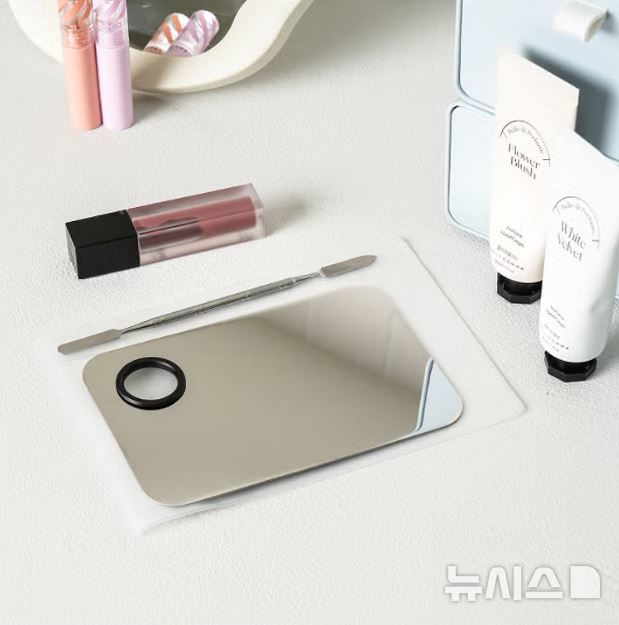 [서울=뉴시스] 아성다이소가 판매하는 '믹싱 팔레트, 스패츌러 세트'의 모습. (사진=아성다이소 제공) 2025.12.15. photo@newsis.com 