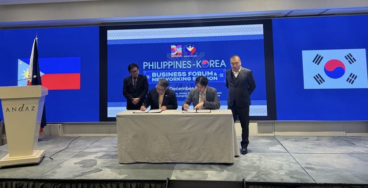 (좌측부터) 로메오 몬테네그로(Romeo M. Montenegro) 민다나오 개발청(MinDA) 차관보, 레오 테레소A. 마그노(Leo Tereso A. Magno) 민다나오 개발청(MinDA) 의장 겸 장관, 한상민 제이스코홀딩스 대표이사, 오성욱 제이스코홀딩스 사장. (사진=제이스코홀딩스 제공) *재판매 및 DB 금지