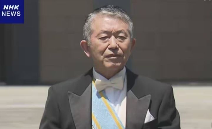 [서울=뉴시스]다카이치 사나에 일본 총리의 대만 관련 발언 이후 중일 관계가 급속히 냉각된 가운데, 중국이 이와사키 시게루(岩崎茂) 전 일본 자위대 통합막료장(합참의장 격)에 대한 제재를 단행했다. 이와사키 전 막료장의 자료 사진.(사진=일본 NHK 캡쳐화면) 2025.12.15