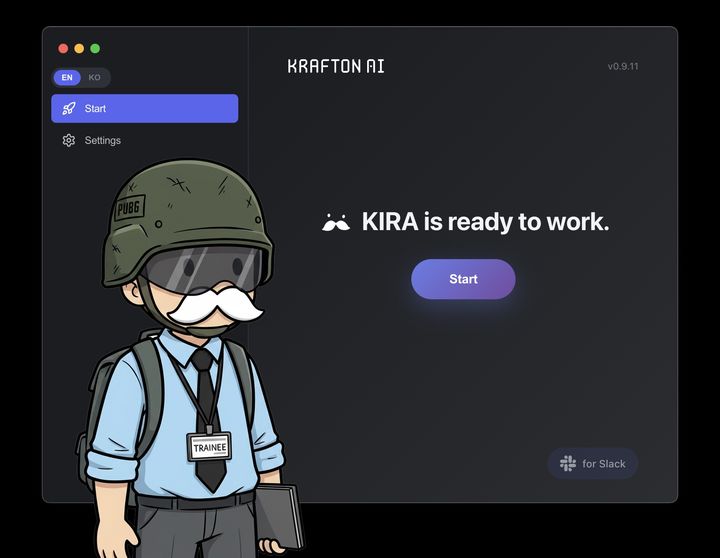 크래프톤, 개인용 AI 비서 '키라' 공개