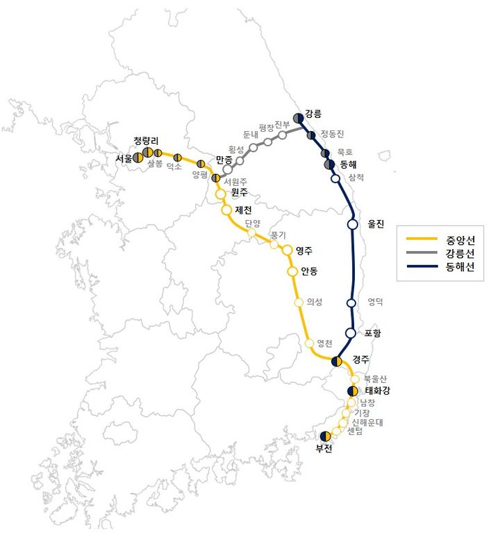 태화강역에 KTX-이음 18회로 확대…북울산·남창도 정차