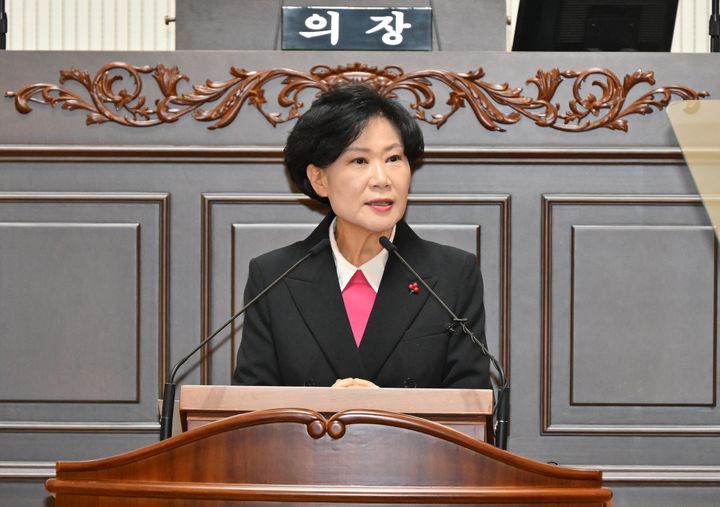 [진주=뉴시스]진주시의회 박미경 의원.(사진=뉴시스 DB).photo@newsis.com *재판매 및 DB 금지