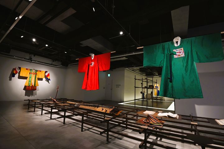 국립국악원과 오사카문화원의 협력 전시 모습. (사진=국립국악원 제공) *재판매 및 DB 금지