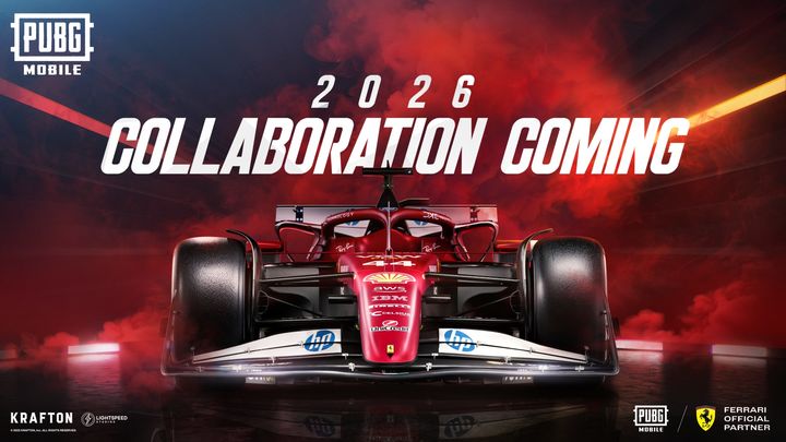 [서울=뉴시스] 배틀그라운드 모바일을 개발한 크래프톤이 세계적인 모터스포츠 팀 스쿠데리아 페라리 HP와의 글로벌 파트너십을 체결했다. (사진=크래프톤 제공) *재판매 및 DB 금지