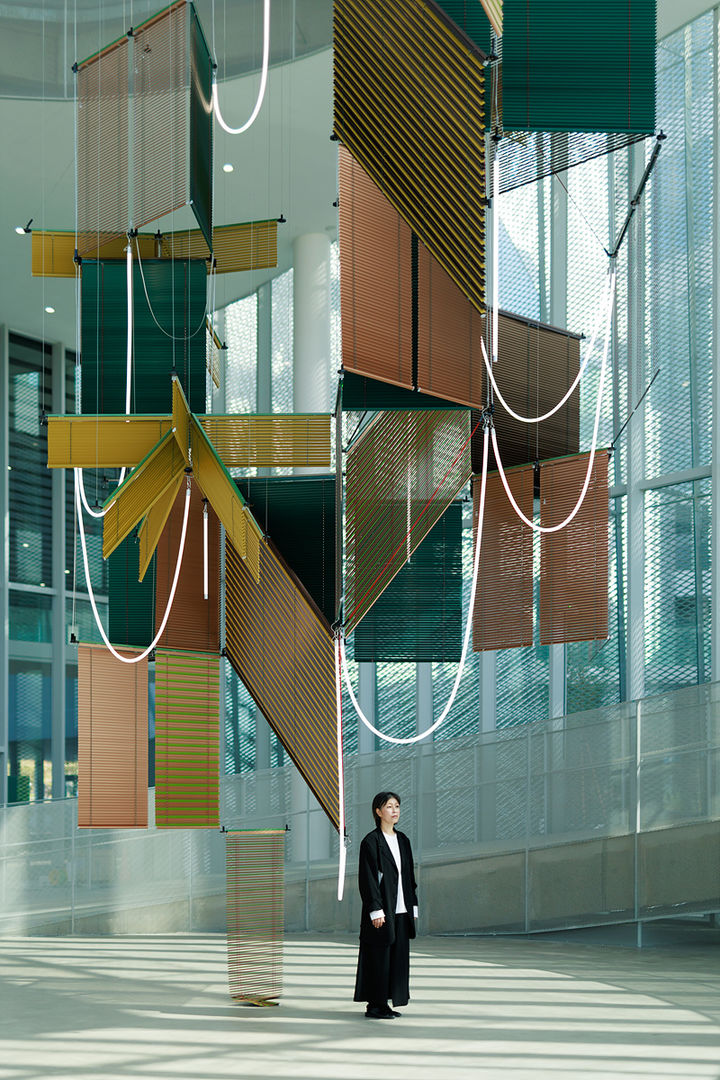 양혜규 작가. 사진: Chen Wan Ning Courtesy of the artist and Taichung Art Museum 이미지 제공: 국제갤러리 *재판매 및 DB 금지