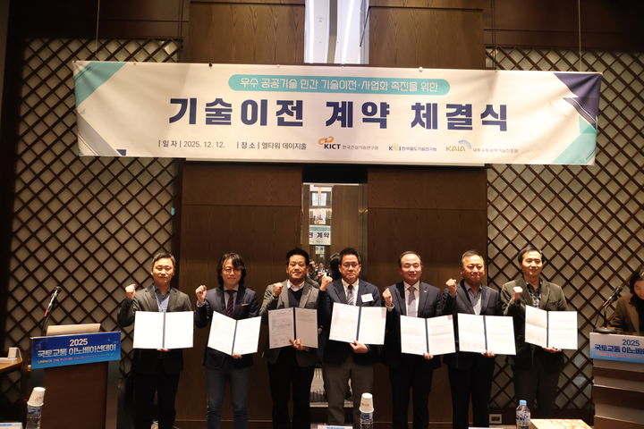 국토진흥원, 국토교통 R&D 우수 성과 3건 사업화 추진 - 뉴스 썸네일 이미지