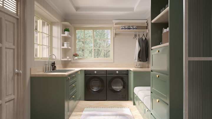 [서울=뉴시스]삼성전자 고효율 세탁기와 건조기 라이프스타일 이미지. (사진=삼성전자 제공) photo@newsis.com *재판매 및 DB 금지