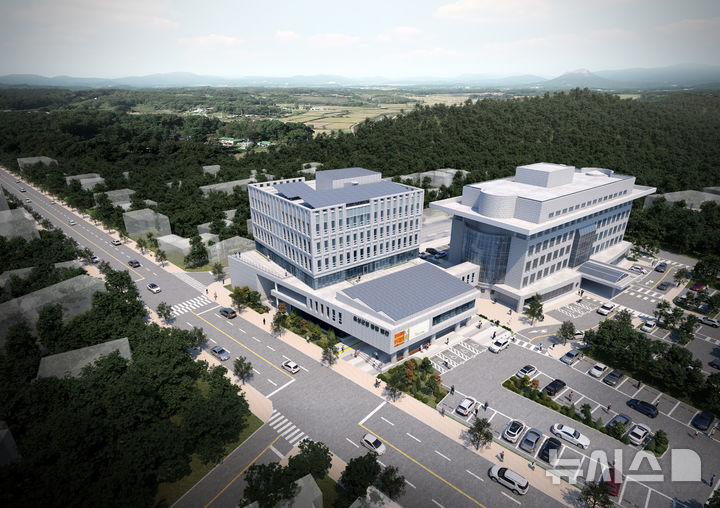 [음성=뉴시스] 음성군청 통합별관 조감도